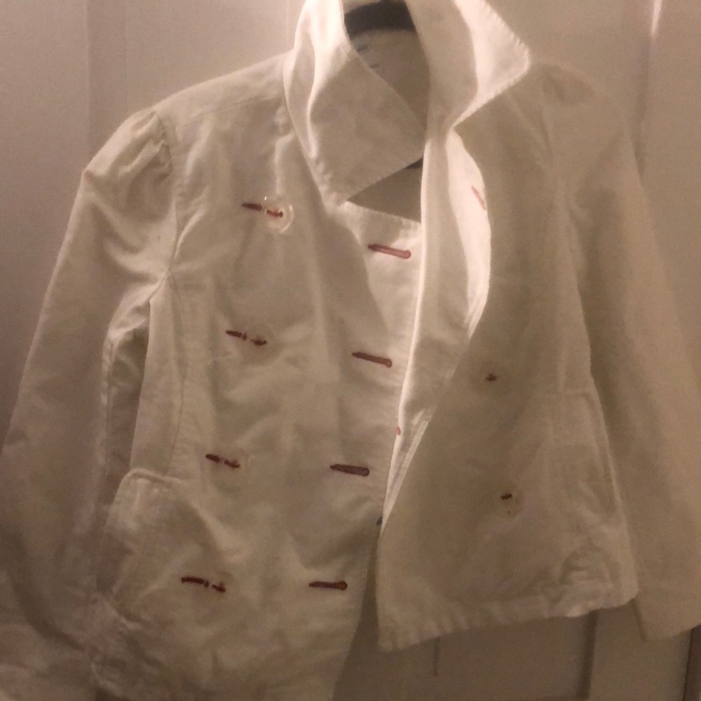 Beautiful white jacket
